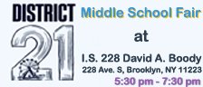 District 21 Middle School Fair